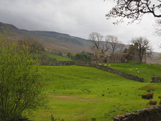 Mallerstang Edge with Pendragon Castle