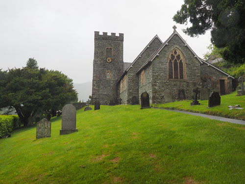 Holy Trinity church in Chapel Stile, Langdale